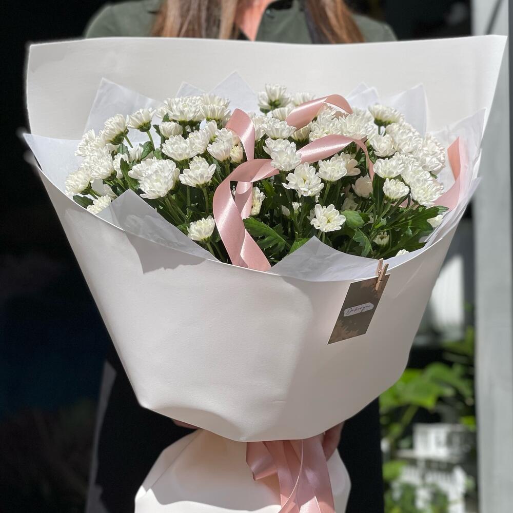 Букет из хризантемы 