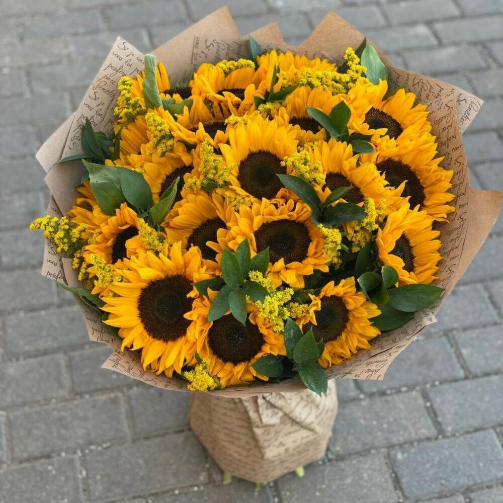 Букет солнце