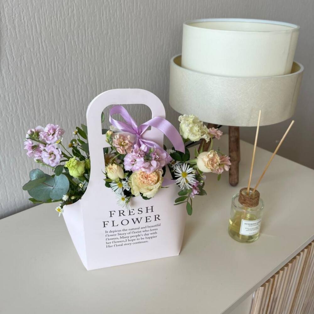 Цветочная сумочка N2