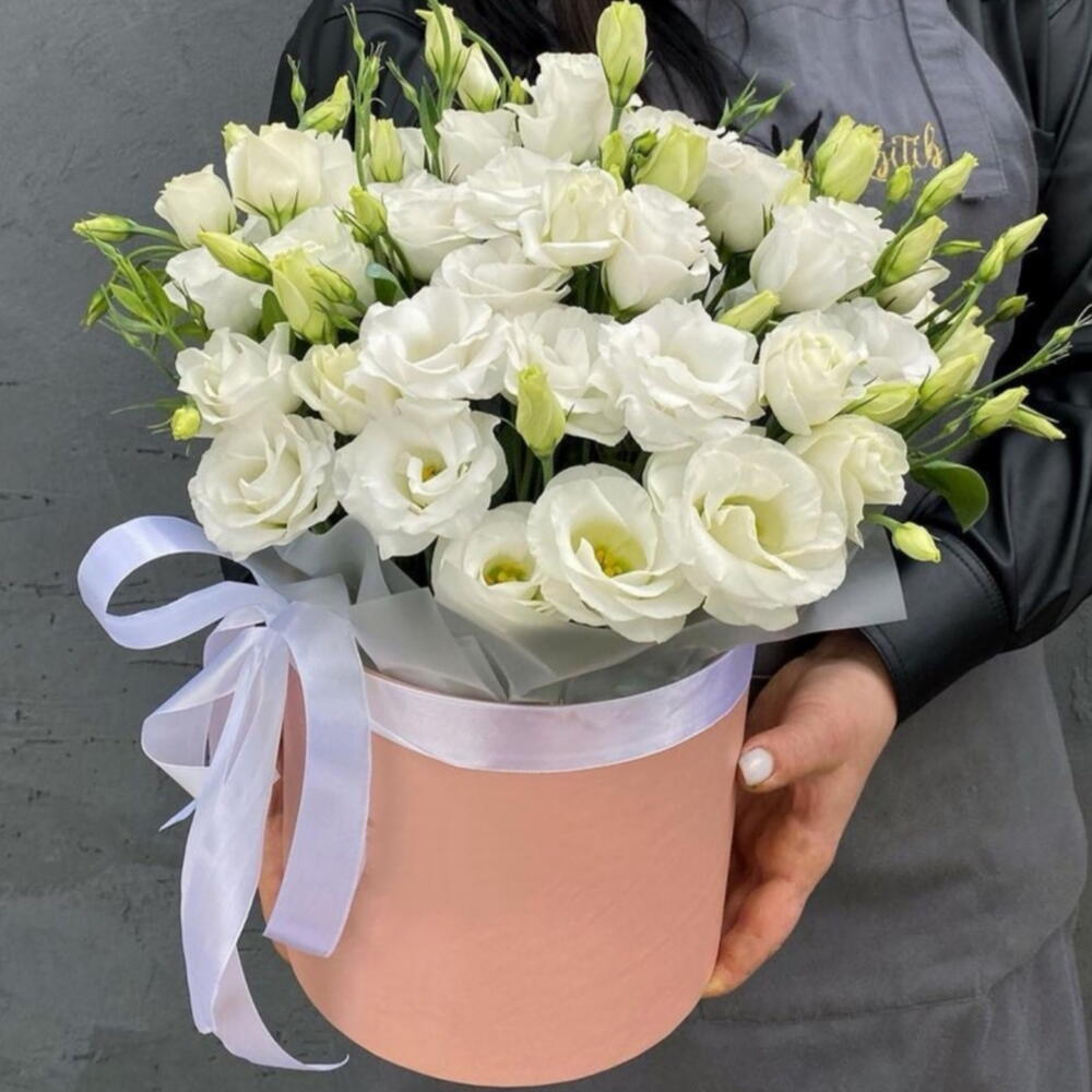 Коробочка с эустомой